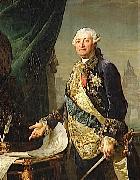 Jean-Laurent Mosnier Portrait of Baron de Breteuil Sweden oil painting artist